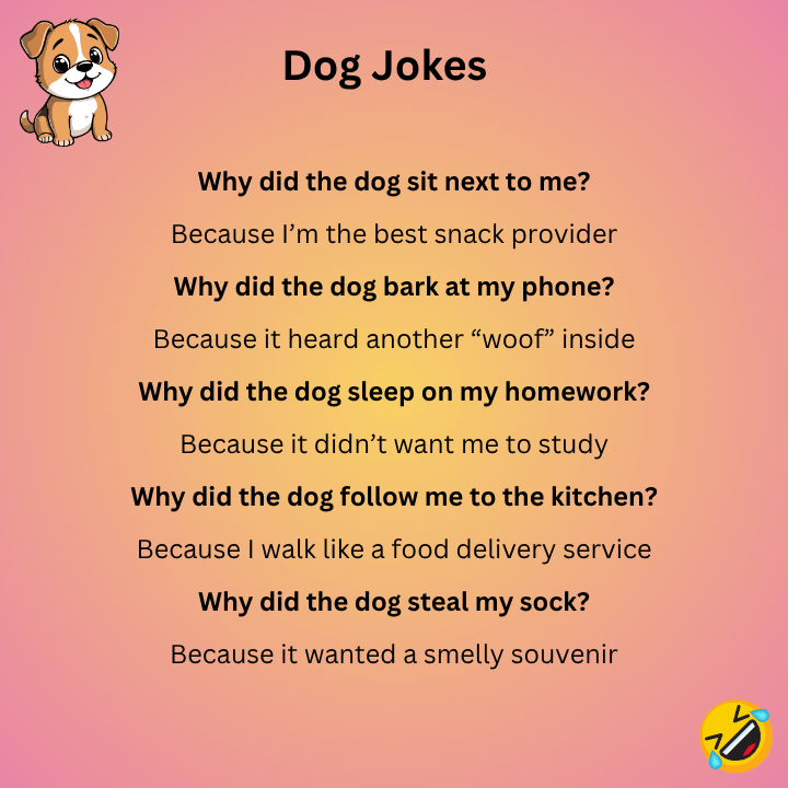 Dog Jokes One Liners