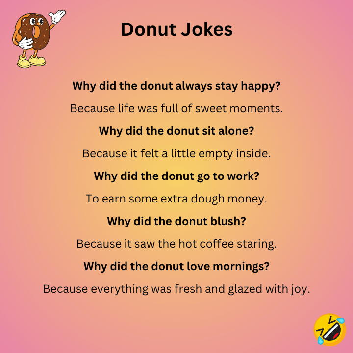 Donut Jokes One Liners