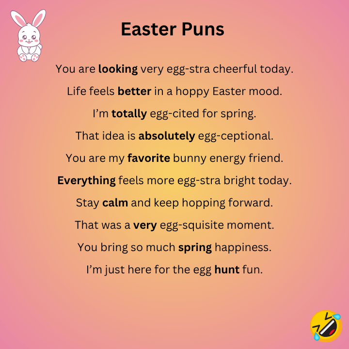 Easter Puns One Liners
