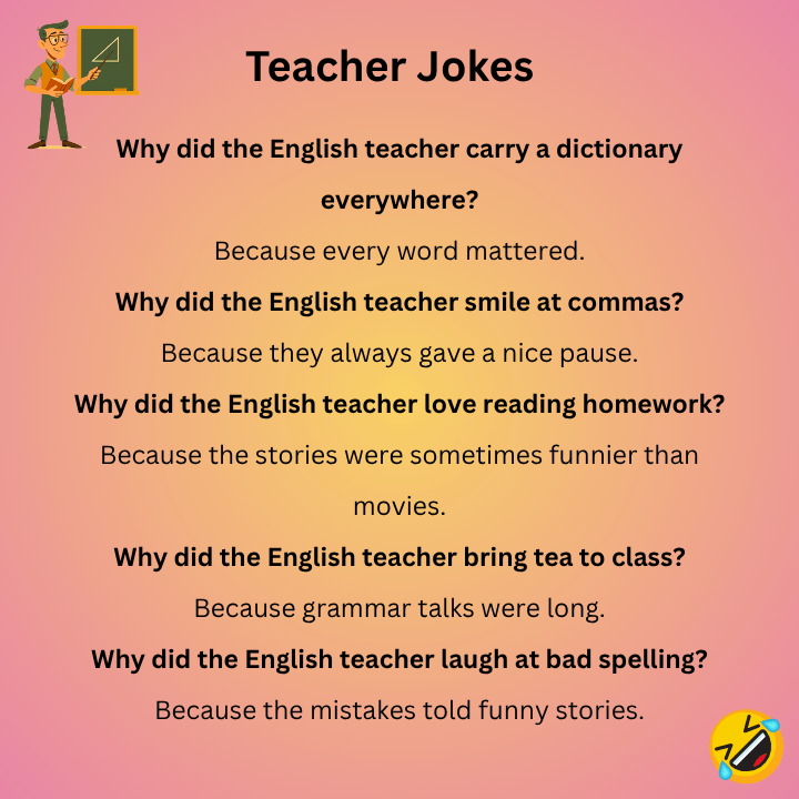 English Teacher Jokes