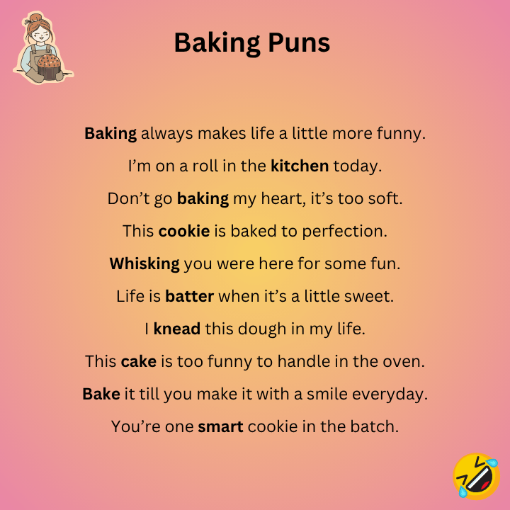 Funny Baking Puns