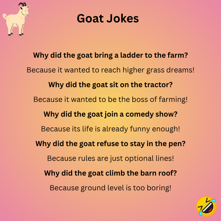 Funny Goat Jokes