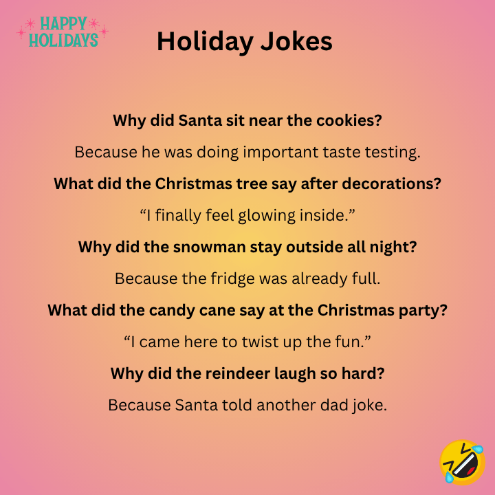 Funny Holiday Jokes Christmas