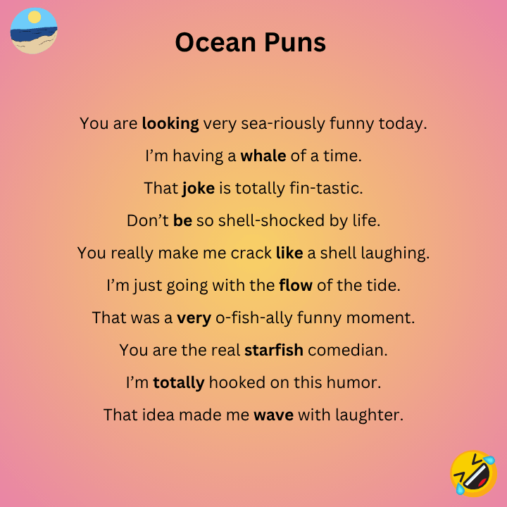 Funny Ocean Puns