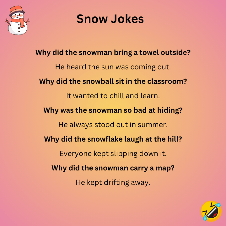 Funny Snow Jokes