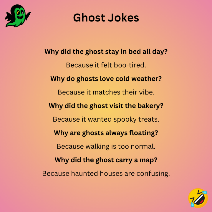 Ghost Jokes One Liners