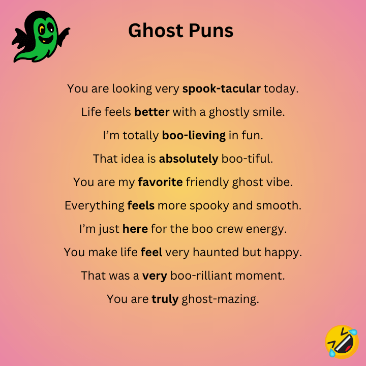 Ghost Puns