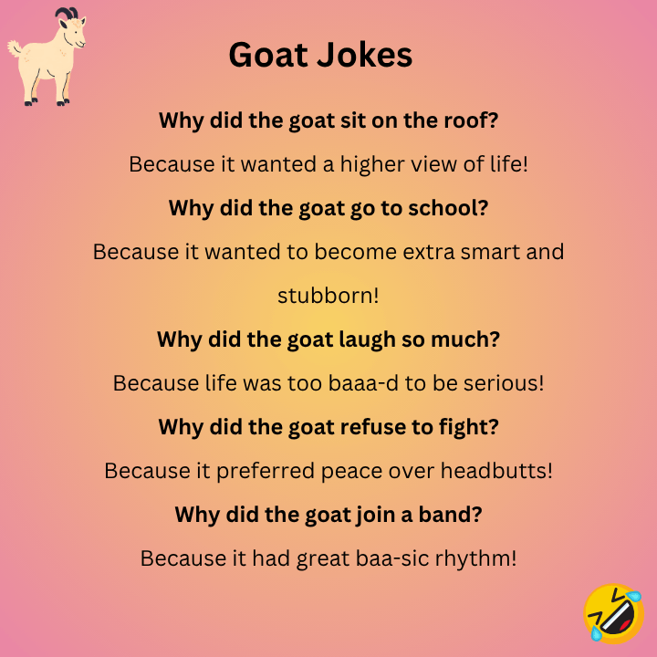 Goat Jokes