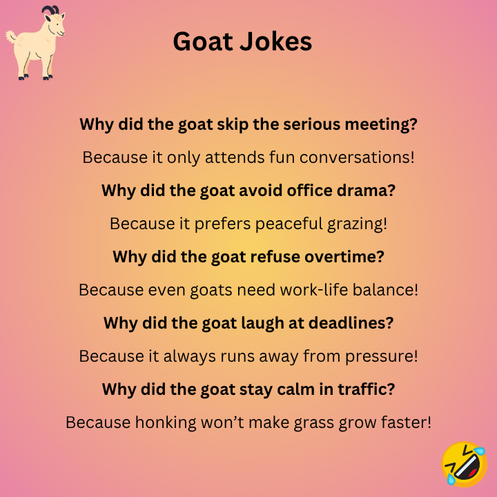Goat Jokes For Adults