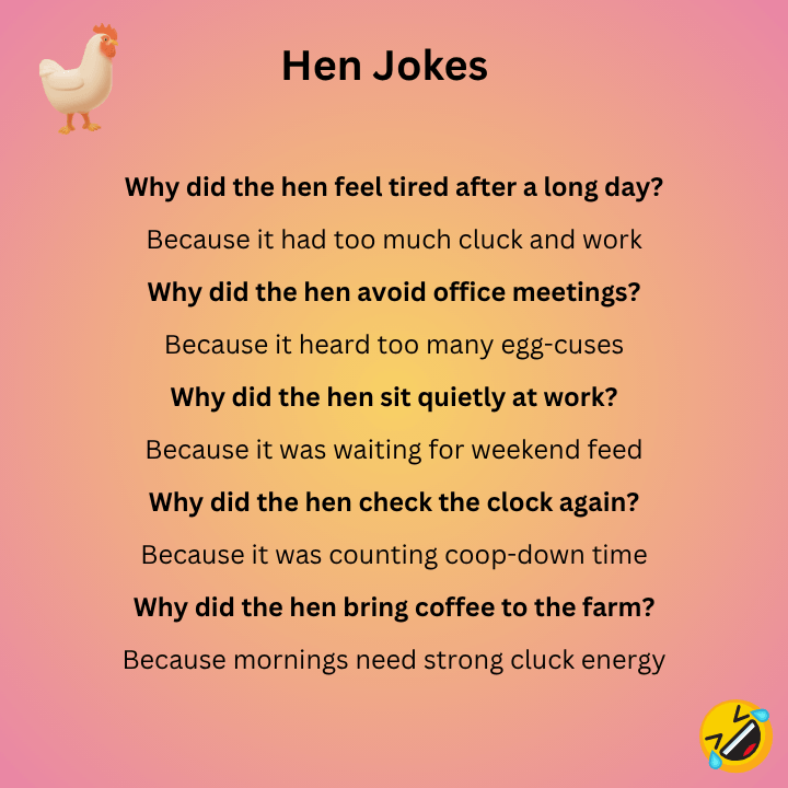 Hen Jokes For Adults