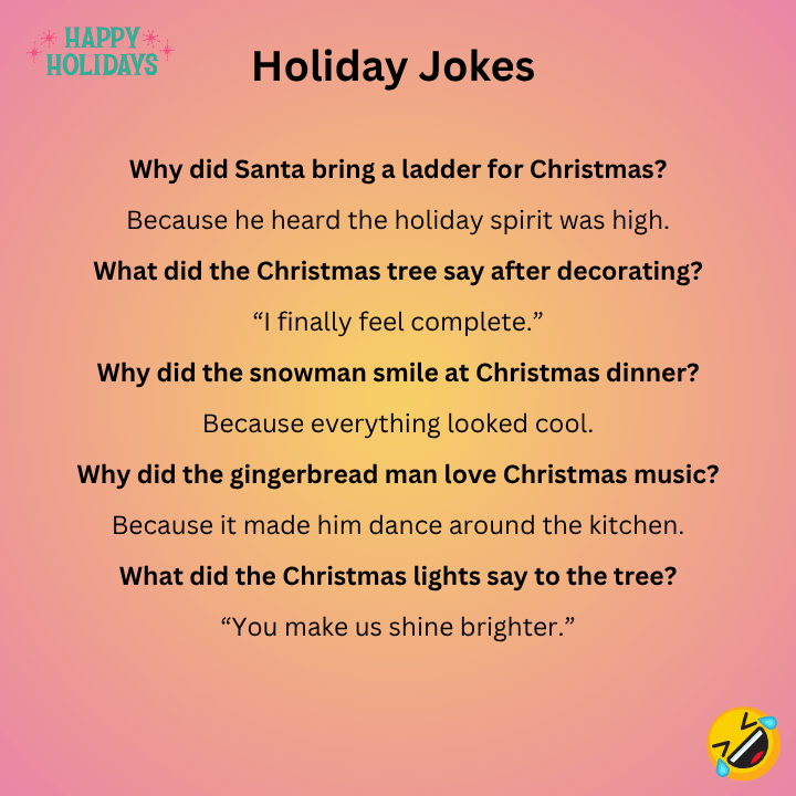 Holiday Jokes Christmas