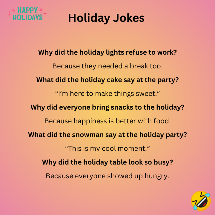 Holiday Jokes Funny