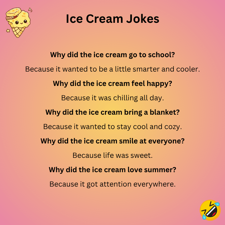 Ice Cream Jokes
