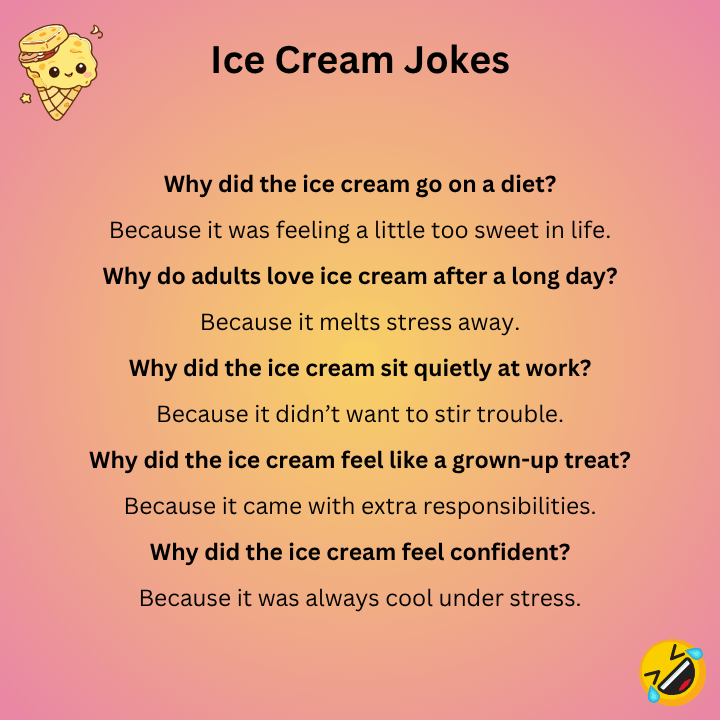 Ice Cream Jokes For Adults