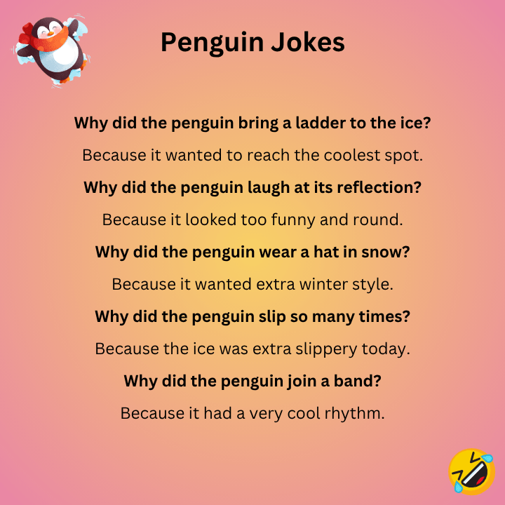 Penguin Jokes Funny