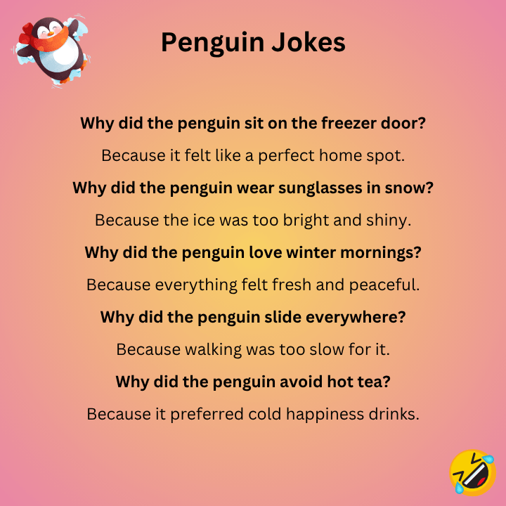 Penguin Jokes One Liners