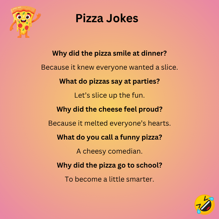 Pizza Jokes One Liners