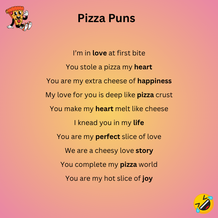 Pizza Puns Love