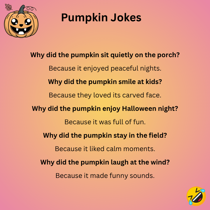 Pumpkin Jokes Clean