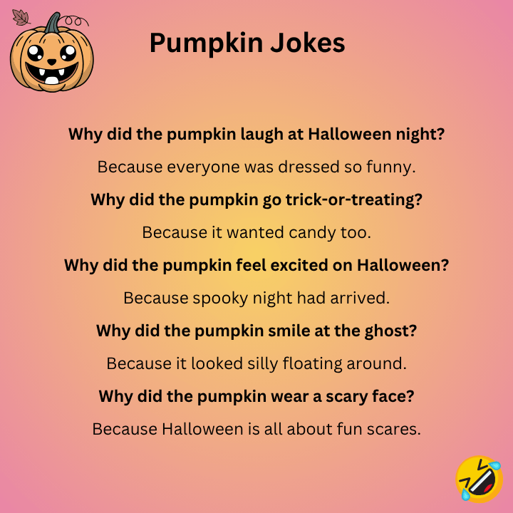 Pumpkin Jokes Halloween