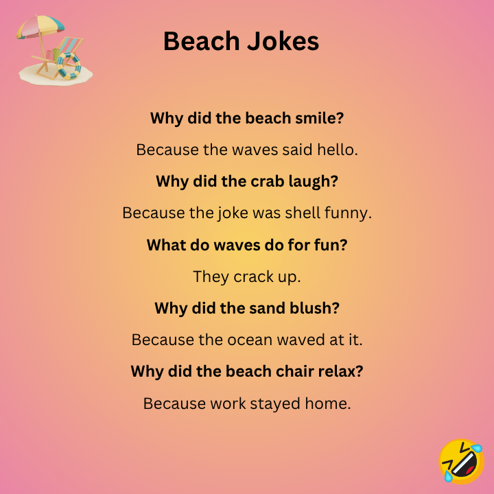 Short Beach Jokes