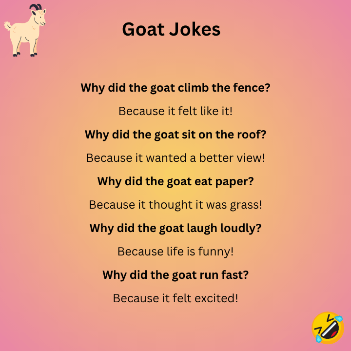 Short Goat Jokes