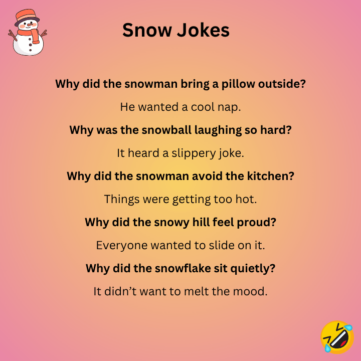 Snow Jokes Funny