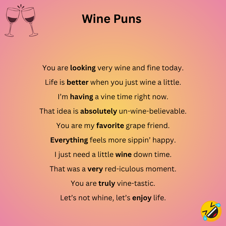 Wine Puns