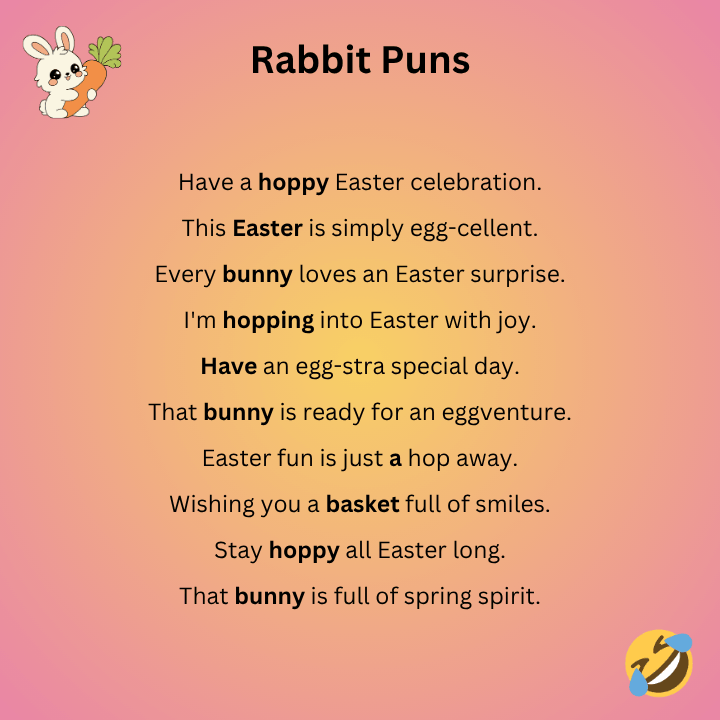 Easter Rabbit Puns