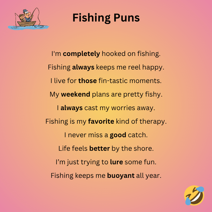 Fishing Puns One Liners
