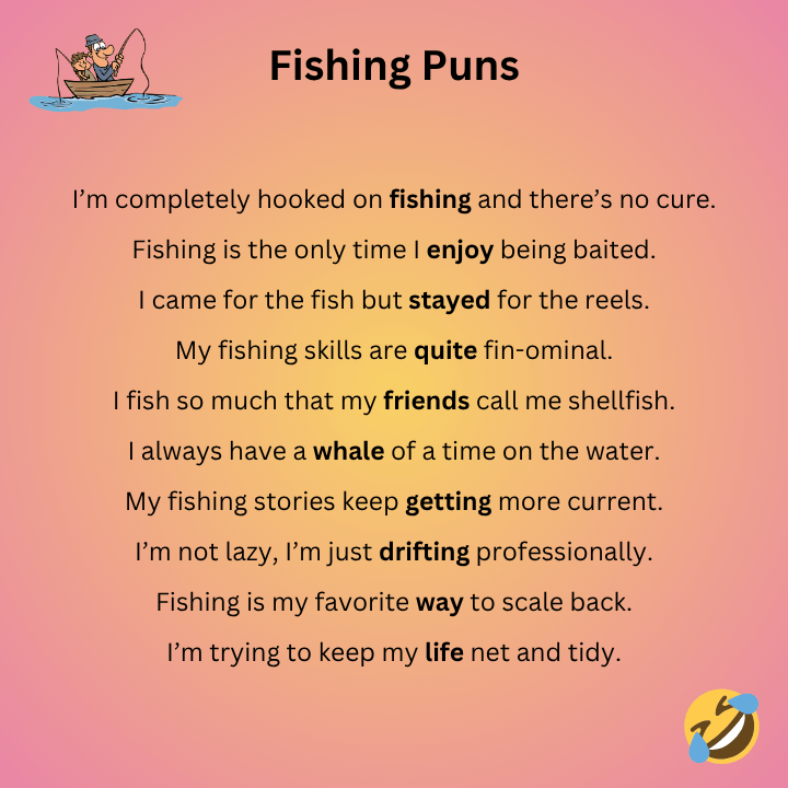 Funny Fishing Puns