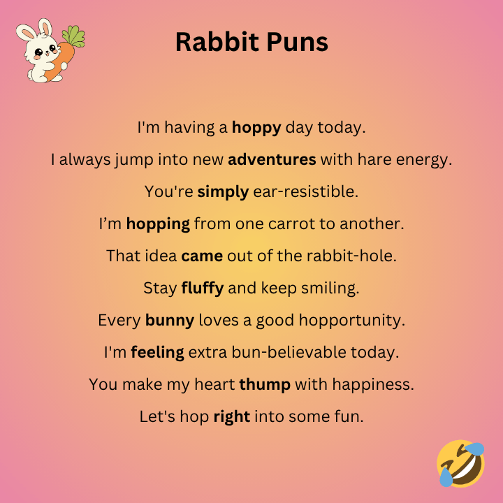 Rabbit Puns