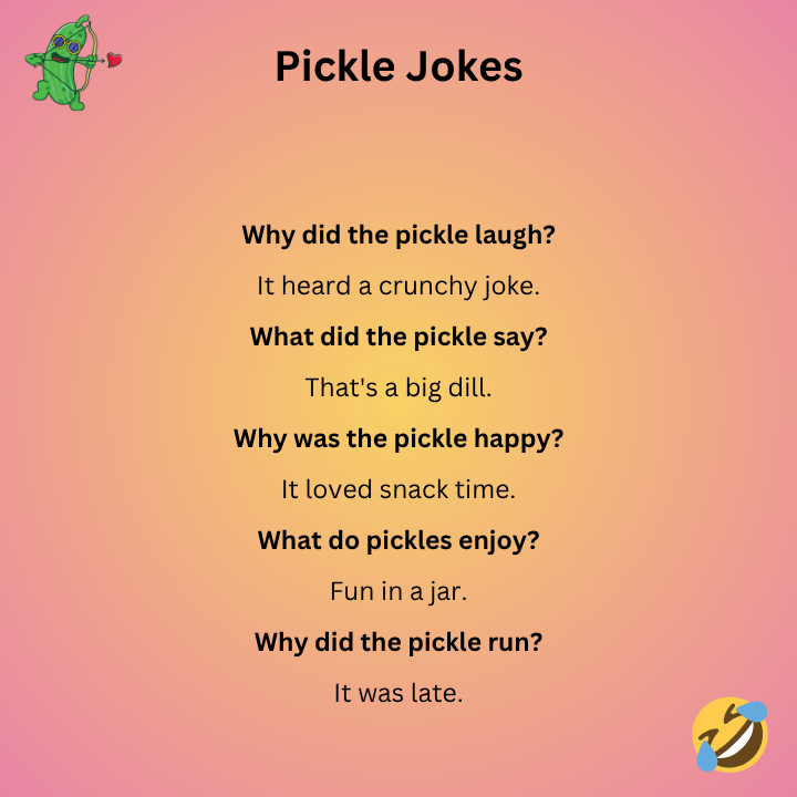 Short Pickle Jokes