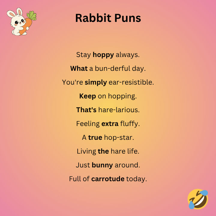 Short Rabbit Puns