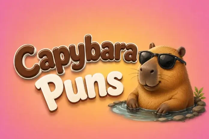 Capybara Puns
