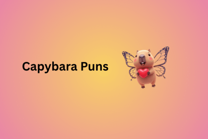 Capybara Puns
